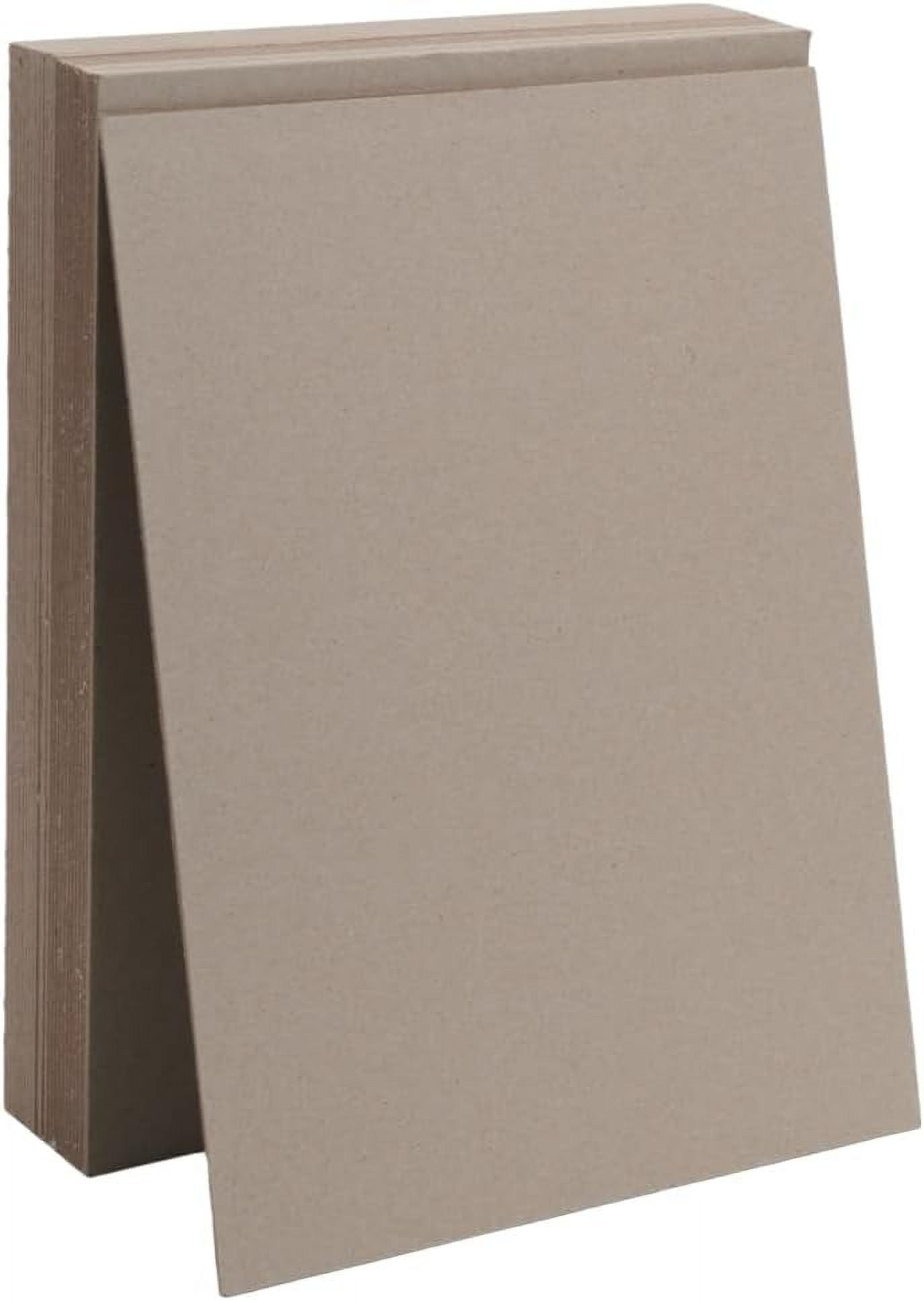 24Pcs Light Grey Book Board Binders Boards Chipboard Kraft Paper Chip Sheets Bookbinding Supplies for Book Binding Materials Cover (11.26x8.26inch) Colorful