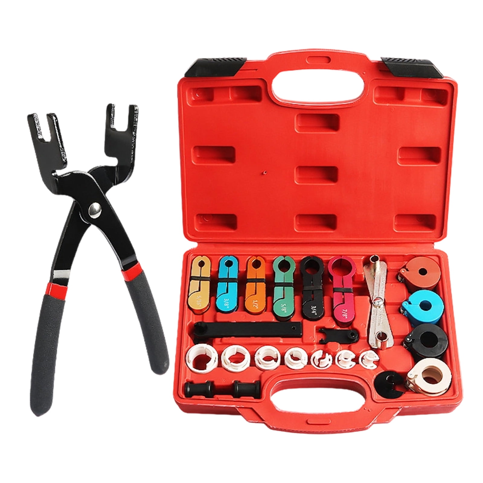 24Pcs Oil Line Disconnect Tool Automotive Refrigerants Line Quick Releases Tool Set For Professional Mechanics