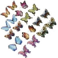 thumbnail image 1 of 24Pcs PVC Butterfly Magnet Screen Double Side Butterfly Magnetic Decal Waterproof Magnetic Fly Screen Sticker for Home Decor, 1 of 10
