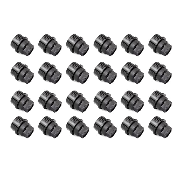 24Pcs Premium Lug Nut Cover Set for Chevrolet and GMC for Truck Models Caps