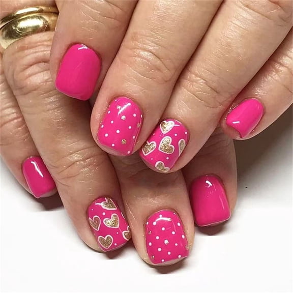 24Pcs Press on Nails Square Glues on Nails French Fake Nails Designs False Nails Artificial Nails Gifts for Women Girls