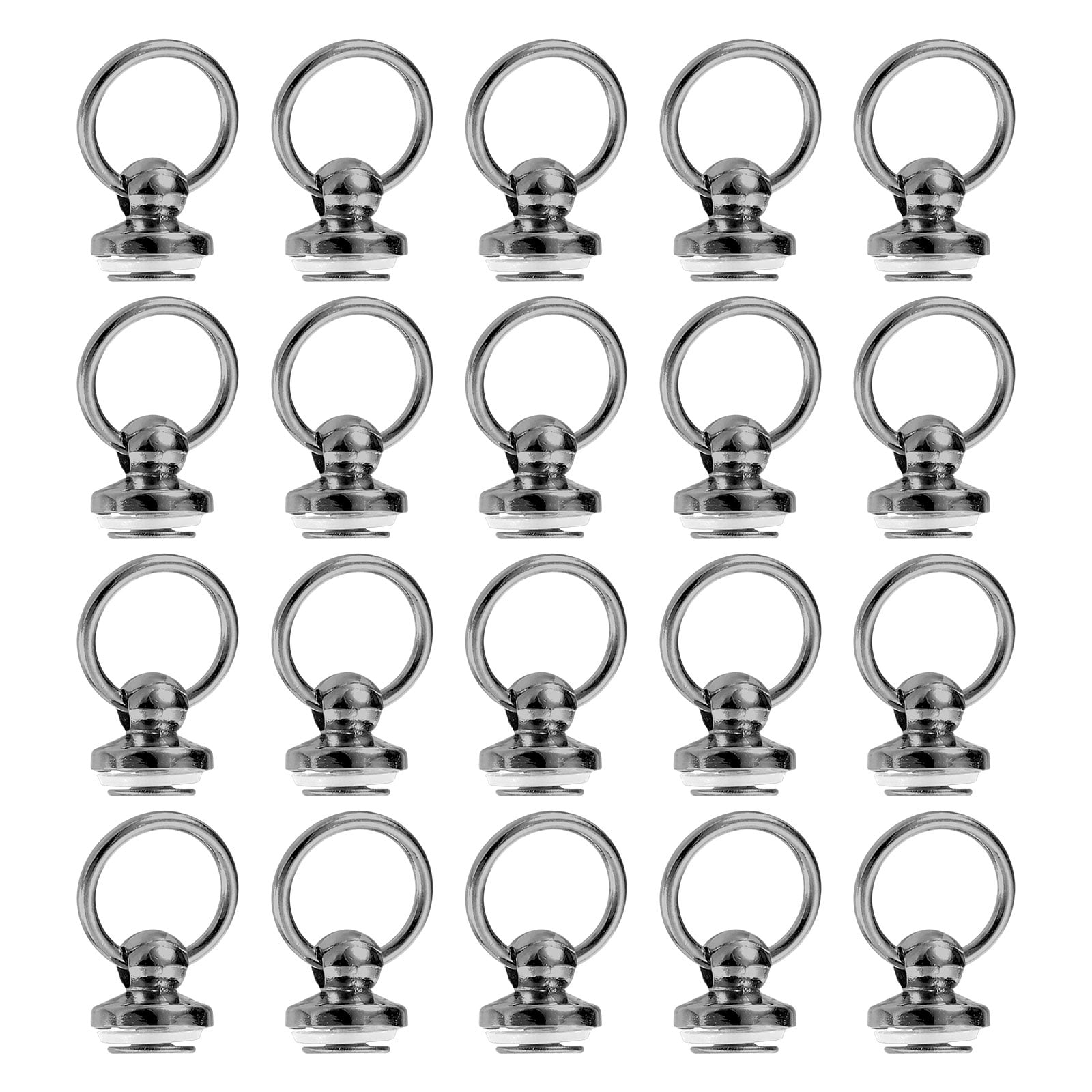 24Pcs Screw Round Head Rivet, 7mm Pull Ring Rivet Fasteners, Screw ...