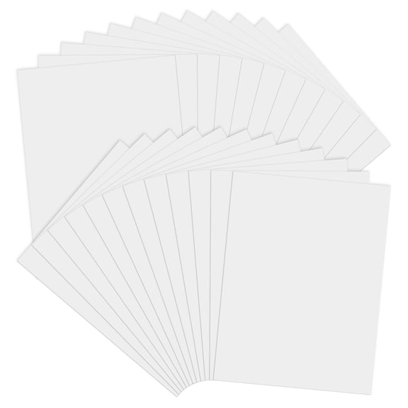 24Pcs Self-Adhesive Vinyl Siding Repair Patches White PVC