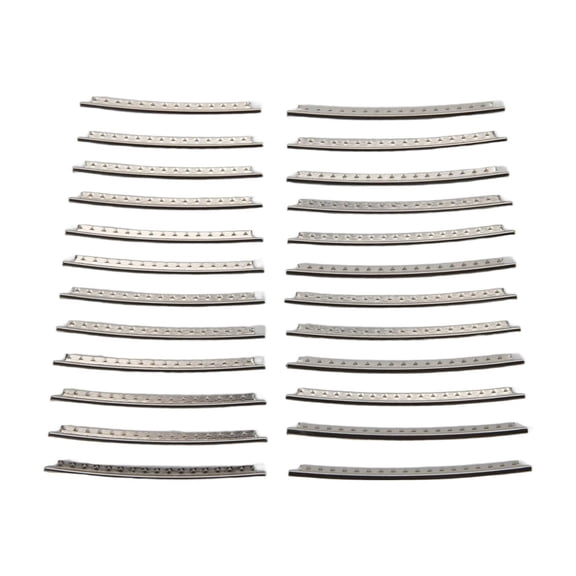 24Pcs/ Set Stainless Steel Guitar Fret Wire 24 Fingerboard Frets 2.7mm for Acoustic Guitar Parts