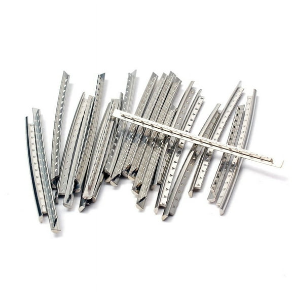 24Pcs/ Set Stainless Steel Guitar Fret Wire 24 Fingerboard Frets 2.7mm for Acoustic Parts