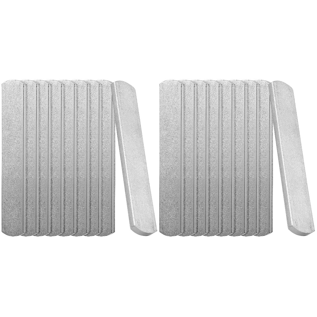 24Pcs Steel Plates Adjustable Weighted Vest Plates for Workouts, Strength Training, Running