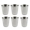 thumbnail image 1 of 24Pcs Unbreakable Stainless Steel Cups 1oz(30ml), Shatterproof Drinking Cups Tumblers, Stackable Reusable Metal Drinking Glasses for Home Kitchen Outdoor Camping Picnic Party(Silver,1.4x1x1.6"), 1 of 6