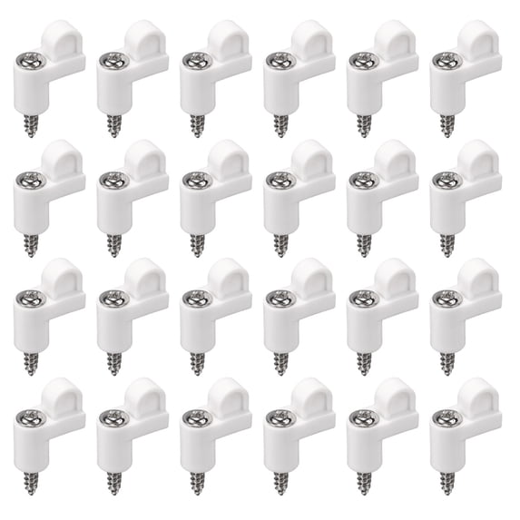 Window Screen Fasteners Clips 24Pcs Window Screen Stabilizers Clip with Strong Screws Screen Frame ...