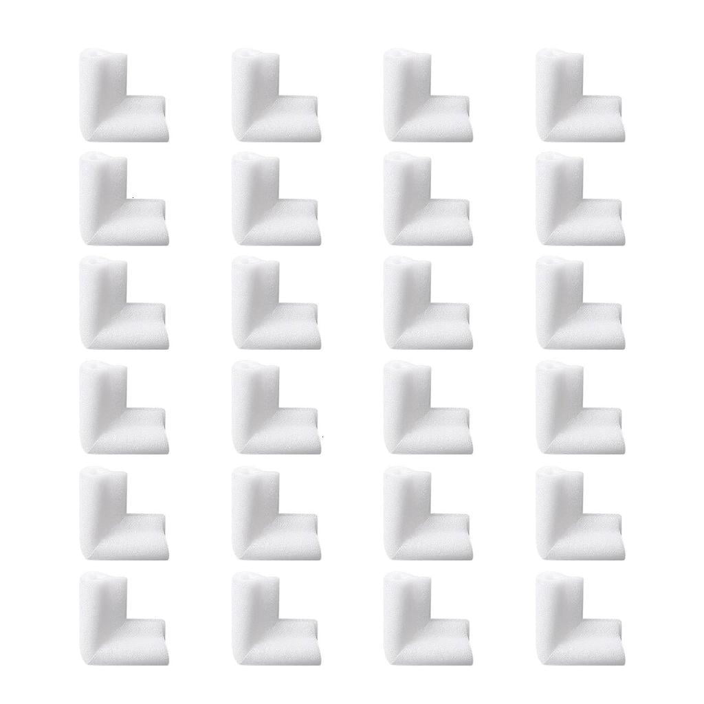 24Pieces Foam Corner Protectors for Secure Packaging of Fragile Items Electronics Photo Frame Mirrored Edges Guards