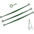 thumbnail image 1 of 24Pieces Tomato Stake Connectors Trellis Connectors Stake Arms for Tomato Cage 11MM Plant Stakes with Clamps, 1 of 4