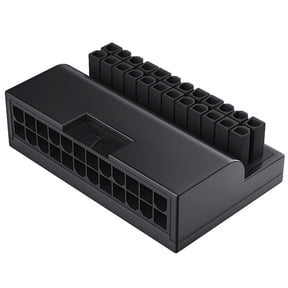 24Pin ATX Motherboard Power Adapter 90 Degree Right Angle Connector for Desktop PC Cable Management