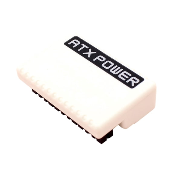 24Pin Female To 24pin Male Power Adapter 90 Degree Angled 24-Pin Power Supply