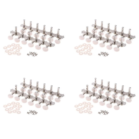 24R24L 48 String Acoustic Guitar Tuning Key Peg Tuner Machine String Tuner Button