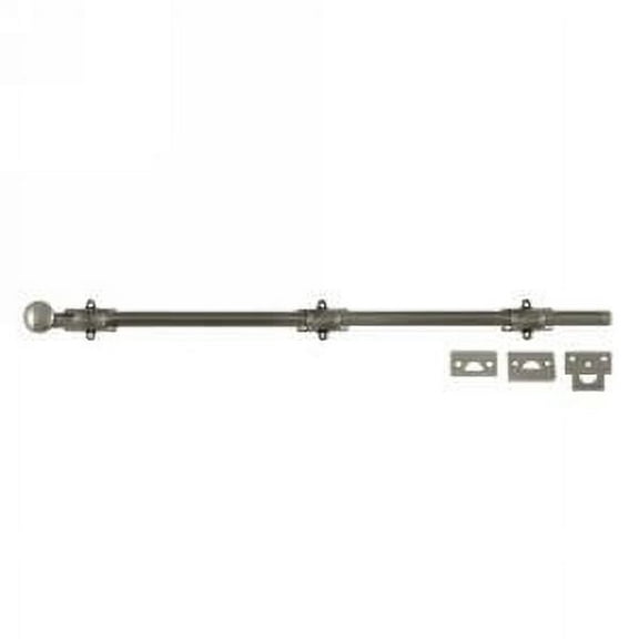 24SB15A 24" Surface Bolt - Antique Nickel