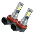 thumbnail image 1 of 24SMD H8/H11 Fog Lights 3030 Chipset Dual Color 6000K for DRL Aluminum Plastic Yellow White 2Pcs, 1 of 6