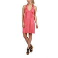 thumbnail image 1 of 24Seven Comfort Apparel Kyra Ruffle Halter Dress, 1 of 5