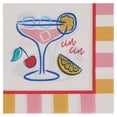 thumbnail image 1 of Way to Celebrate La Dolce Vita Cin Cin Lunch Napkins, 6.5" x 6.5", 24 Count, 1 of 7