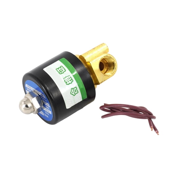 24V 1/4in Electromagnetic Valves 2W Direct Acting Pneumatic Switches For Automotive Use Solenoid Valves