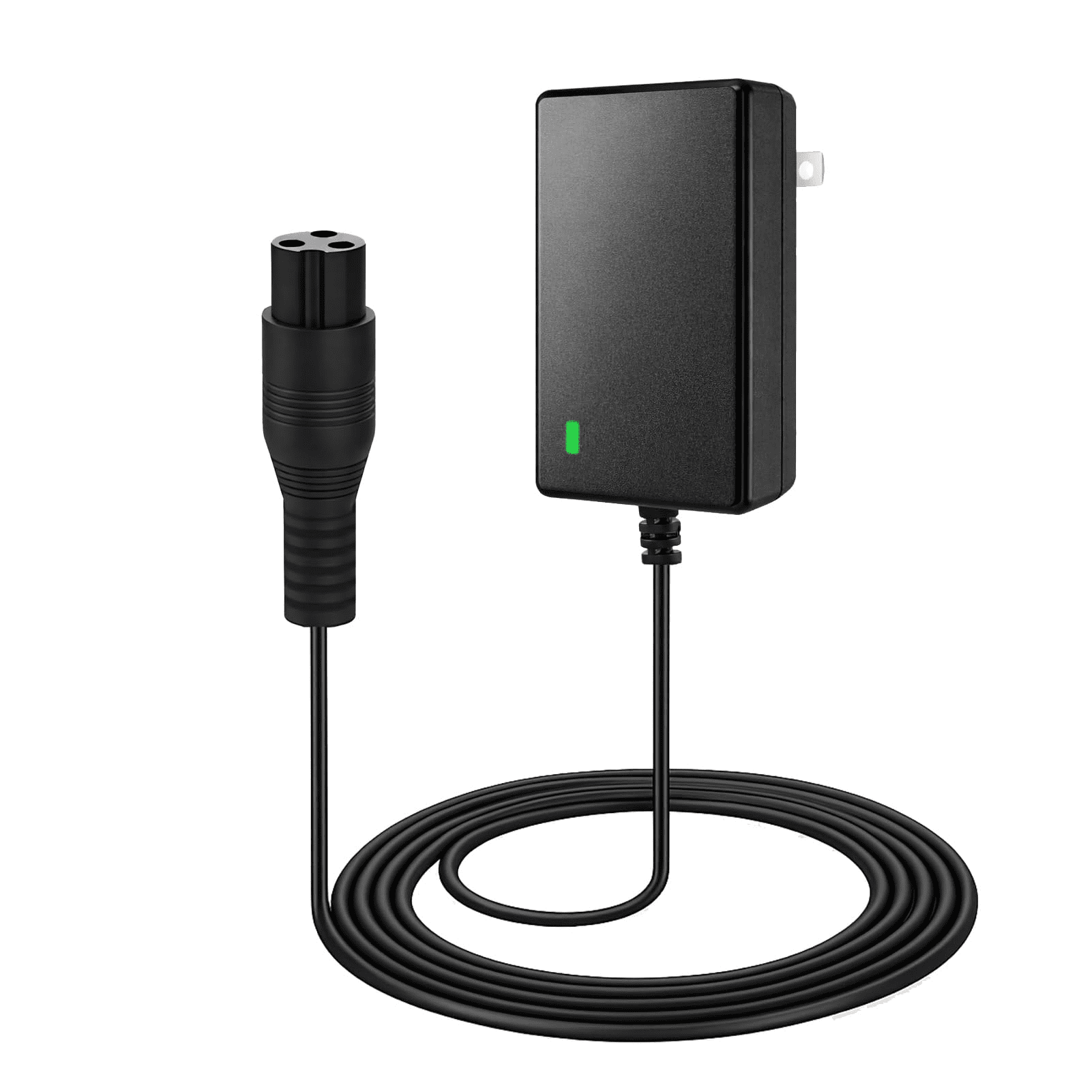 24V 1.5A AC/DC Charger for Razor E100 E200 E300 Ride-On Toys, 6.6FT Cord, 3-Prong Connector