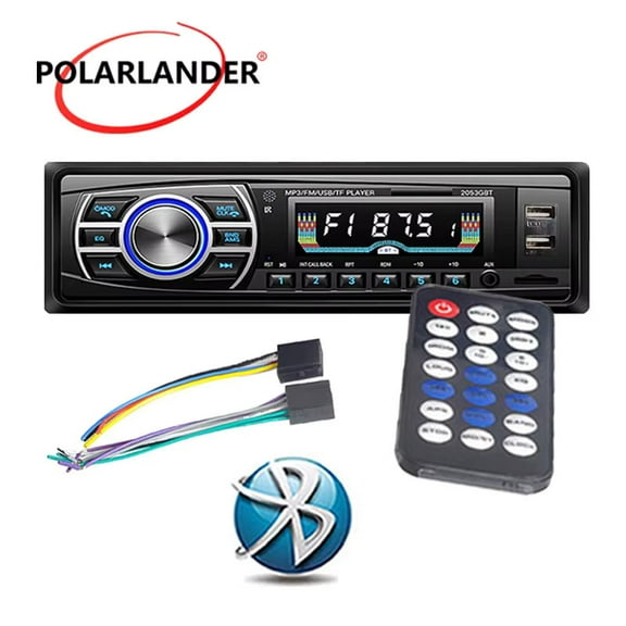 24V 1 Din Bluetooth Aux-in Car Radio Support USB/SD/MMC Card Reader FM Turner OLED color Screen Car Stereo Car MP3 Player