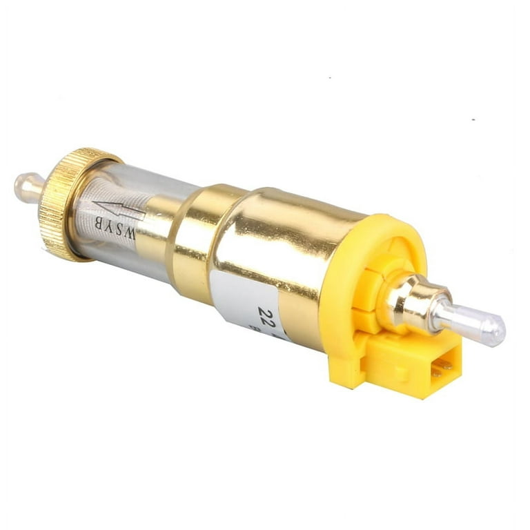 24V 1kw-5kw Upgrade Ultra-Low Noise Heater Fuel Pump for Universal Air Parking Oil Pump for Truck 22ml, Gold