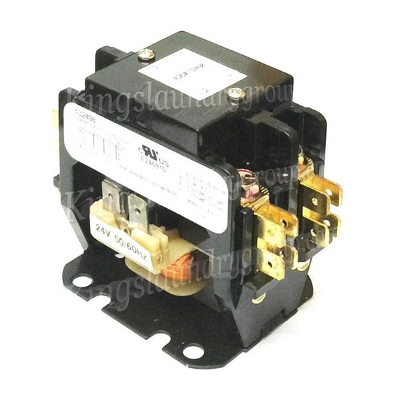24V 2-POLE DP CONTACTOR for American Dryer 132498 ADC FreeShipping