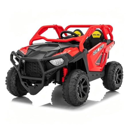 24V 2-Seater Electric Ride-On UTV Buggy, Off-Road Car with Remote & Suspension