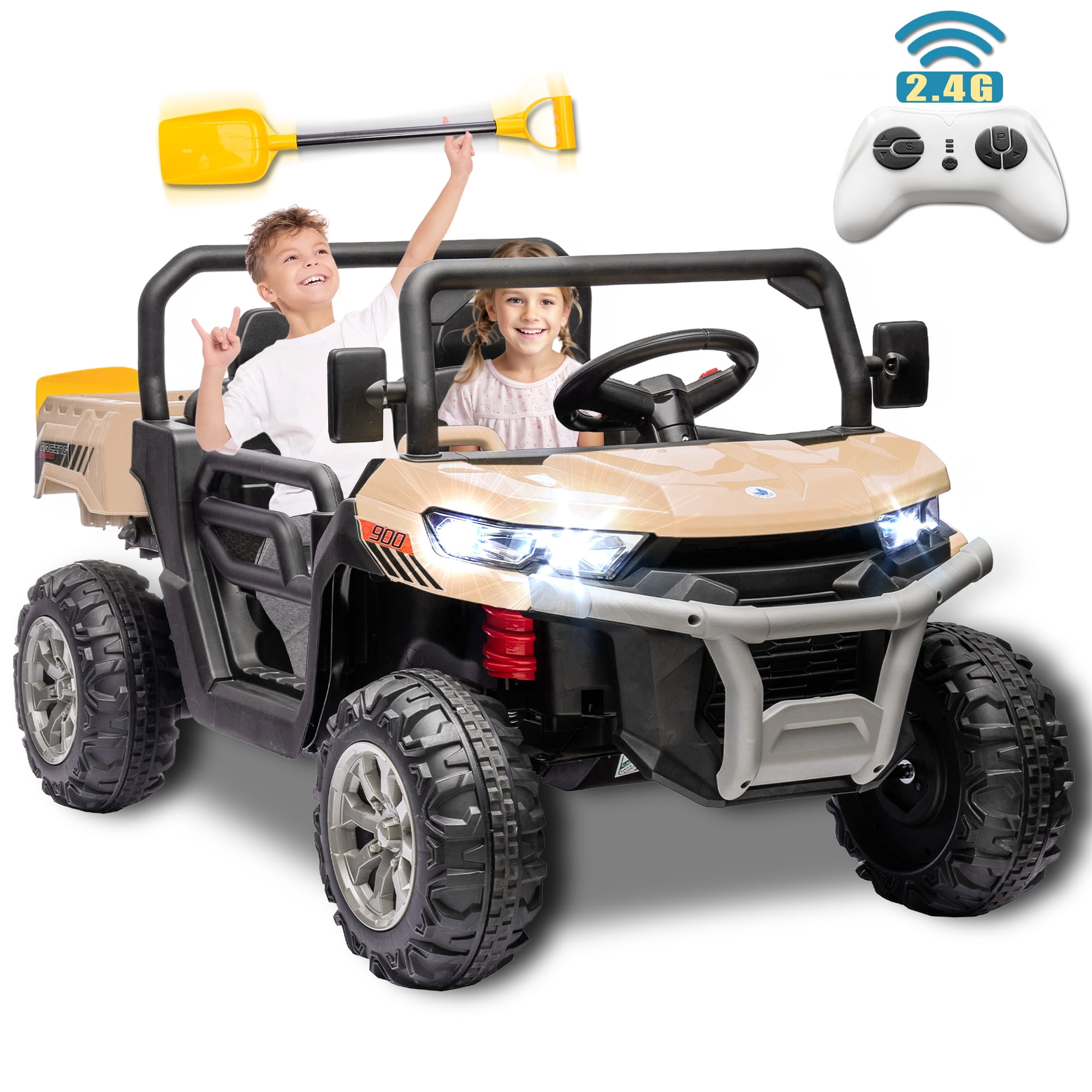 Electric ride on sales car 2 seater