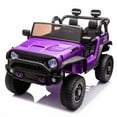 thumbnail image 1 of 24V 2-Seater Kids Ride On Truck Car with Parent Remote Control, 200W Dual Motors, 20.28" Wide Seat, Four-Wheel Suspension, MP3 & Bluetooth Music, LED Lights, Big Electric Car for Boys & Girls Ages 3+, 1 of 8