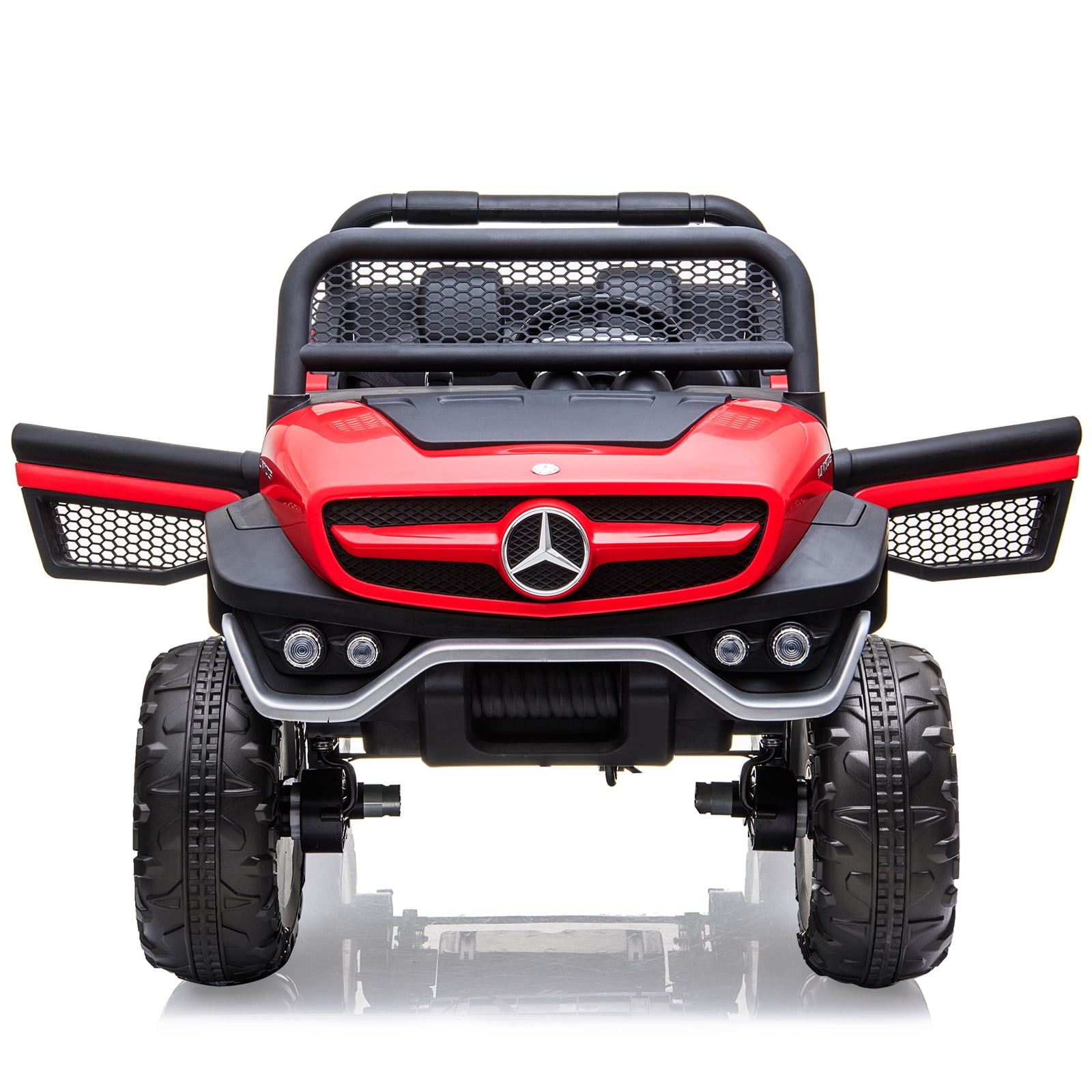 24V 2Seater RideOn Truck for Kids, Licensed MercedesBenz Battery