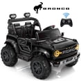 thumbnail image 1 of Ford Bronco Raptor 24V Ride on Toys, 2 Seater Ride on Cars with Remote Control, Bluetooth Music, Spring Suspension, Battery Powered Electric Car for Kids Ages 3-8, Black, 1 of 7
