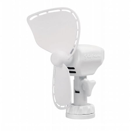 24V 2-Speed 7 in. Fan - Direct Wire - White