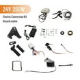 24V 250W Electric Bicycle Conversion Kit EBike Cycling Brush Motor