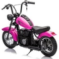 thumbnail image 1 of 24V 250W Kids Electric Dirt Bike - Electric Motorcycle with 2 Speed Up to 14 MPH, 60 Min Ride Time, LED Light, Off-Road Dirt Bike for Boys & Girls Ages 6-12, 1 of 6