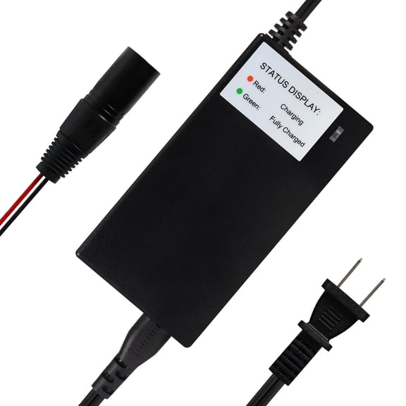 24V 2Ah Sealed Lead Acid Battery Charger 3 Stage w/ LED Display