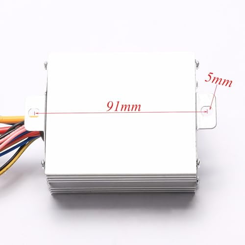 24V 350W Brush Motor Speed Controller + Throttle Foot Pedal DIY for