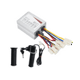 24V 350W Electric Scooter Brushed Controller Motor+Throttle Twist Grip