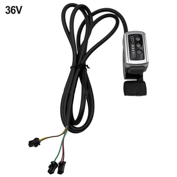 24V/36V/48V 106DX Thumb Throttle For E-bike Electric Bike Speed Control LED TwistThumb Throttle Electric Bicycle Accessories