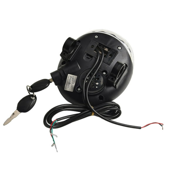 24V/36V/48V Dashboard Vehicle Light Battery Level Indicator Electric Bike Key 36V