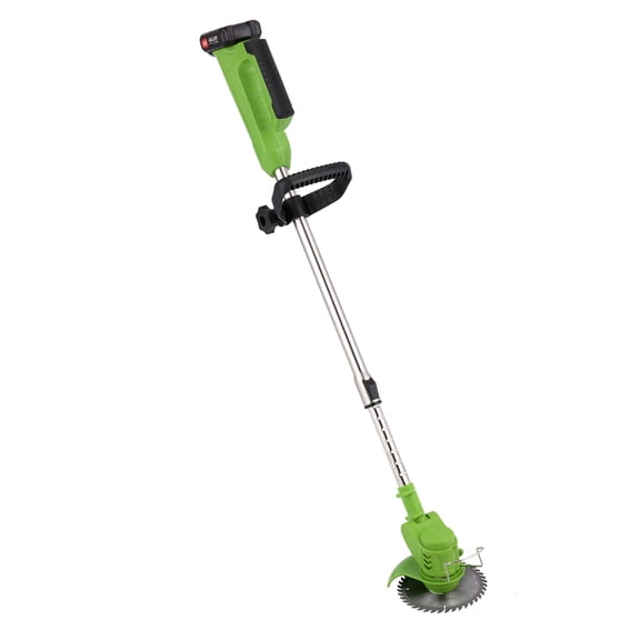 24V 450W Lawn Mower Cordless String Trimmer Edger Included 2-Batteries Charger
