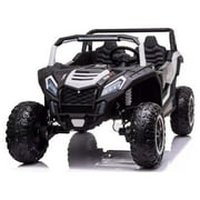 24V 4x4 Freddo Toys Dune Buggy 2 Seater Ride on with Parental Remote Control for 3+ Years Black