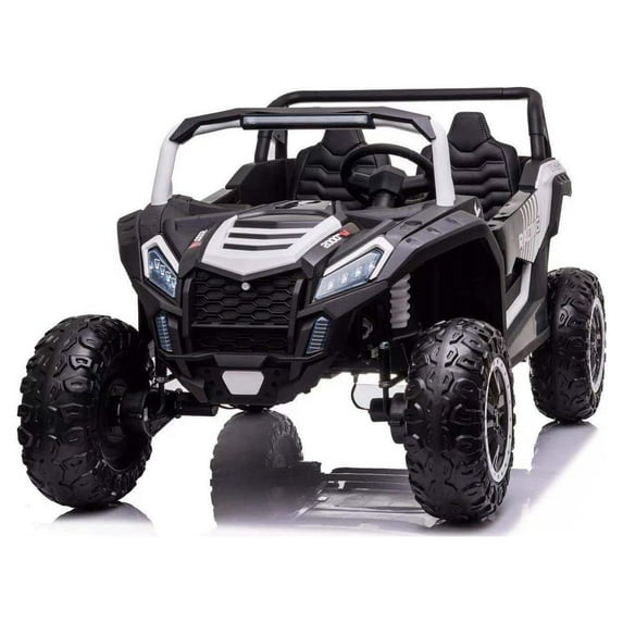 24V 4x4 Freddo Toys Dune Buggy 2 Seater Ride on with Parental Remote Control for 3+ Years (Black)