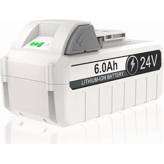 24V 5.0Ah Replacement Battery for Snow* Joe, Sun *Joe, Power Joe, Aqua Joe 24V iON+ Tools 24BAT-LTX 24VBAT-LTW 24VBAT-LTE 24VBAT-LT 24VBAT Lithium Ion Power Tool Battery