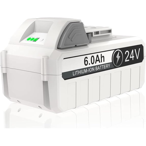 24V 5.0Ah Replacement Battery for Snow* Joe, Sun *Joe, Power Joe, Aqua Joe 24V iON+ Tools 24BAT-LTX 24VBAT-LTW 24VBAT-LTE 24VBAT-LT 24VBAT Lithium Ion Power Tool Battery