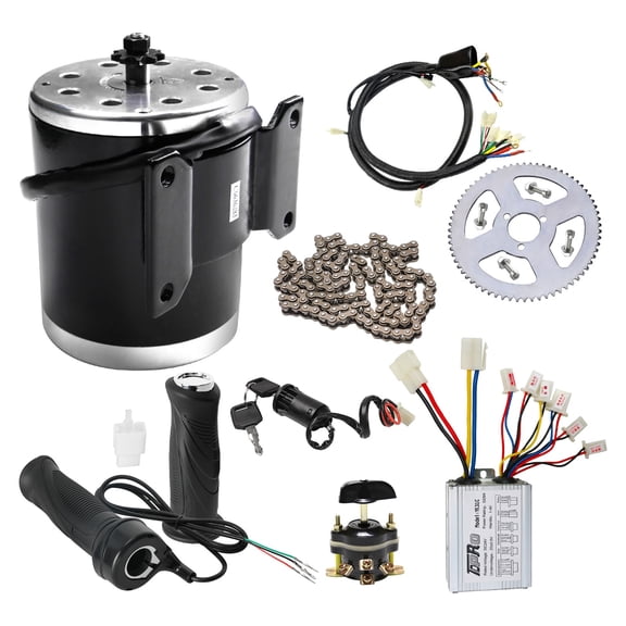 24V 500W Brush Motor Controller Reverse Kit Electric Scooter Mini ATV Quad