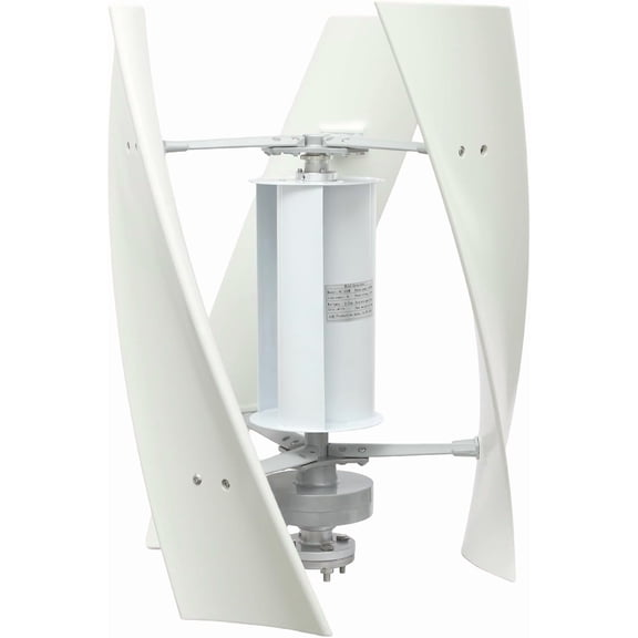 24V 500W Helix Vertical Wind Turbine Wind Generator, Vertical Axis Wind Turbine Generator with Controller,Wind Power Turbine Generator Kit for Boats, Gazebos,Cabins or Mobile Homes(3 Blades)