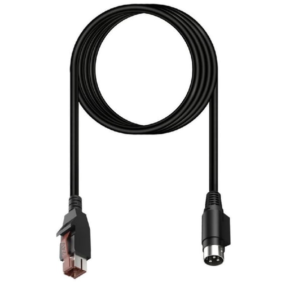 24V 5V 12V Powered USB to 3Pin Power Din Male Data Power Cable Adapter