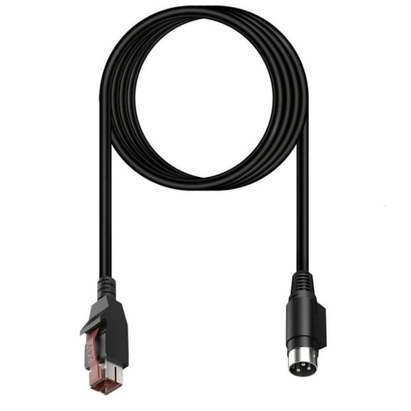 24V 5V 12V Powered USB to 3Pin Power Din Male Data Power Cable Adapter