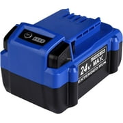 24V 6.0Ah Battery Replacement for Ko*balt 24V Battery 0673802 1051230 KB624-03 KB524-03 KB424-03 KB224-03 KB124-03 ,Lithium Ion Battery for Cordless Power Tools