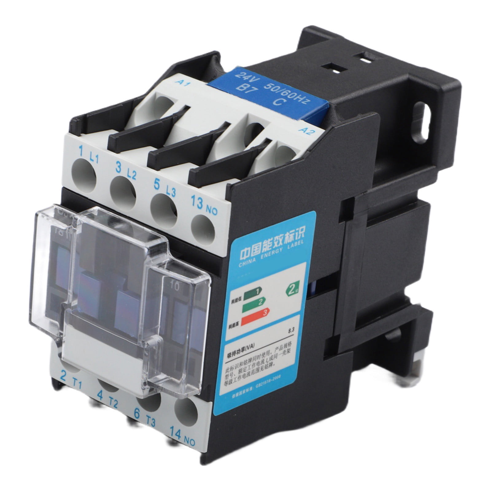 24V AC Power Contactor with Copper Coil 32A 3-Phase 1NO 50/60Hz Motor ...